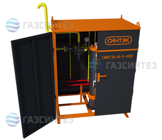 Электрическая испарительная установка производительностью 400 кг/ч в металлическом шкафу